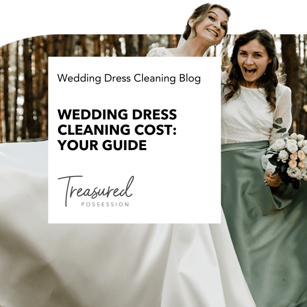 wedding dress cleaning cost
